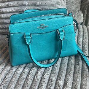 Coach Teal Crossbody Bag